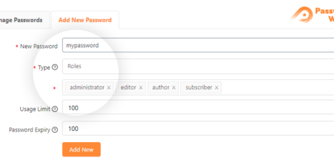 Group Password Protection: Add New Level Passwords