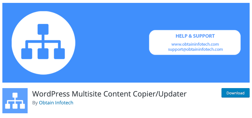 WordPress Multisite Content Copier