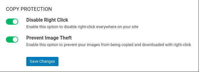 prevent content scraping and image theft