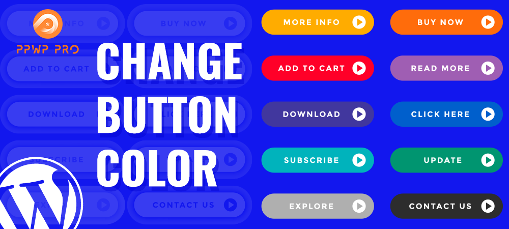 PPWP Pro: How to change button color in WordPress