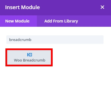 PPWP Pro: Add Woo Breadcumb Module