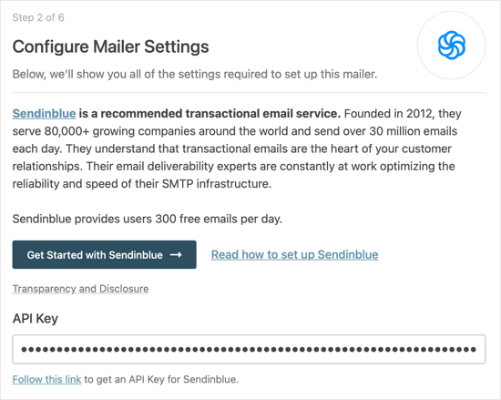 configure email settings