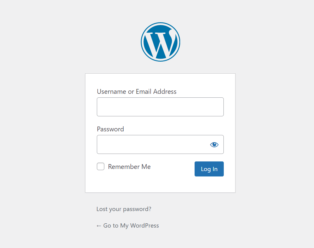 PPWP Pro: WordPress default login page
